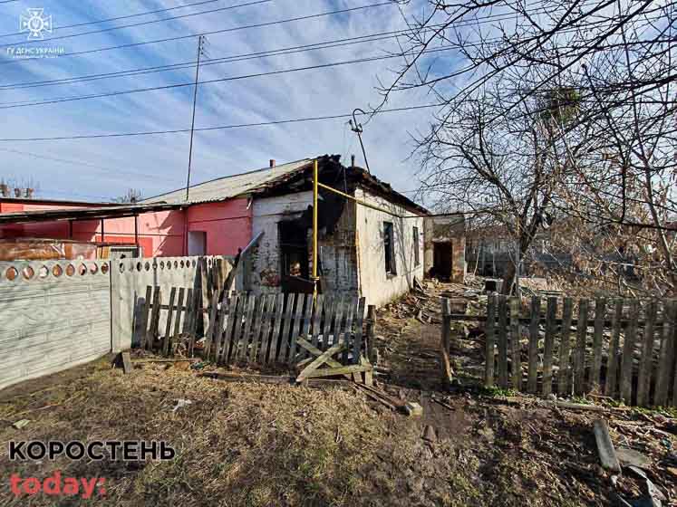 У Малині на пожежі загинув 46-річний чоловік