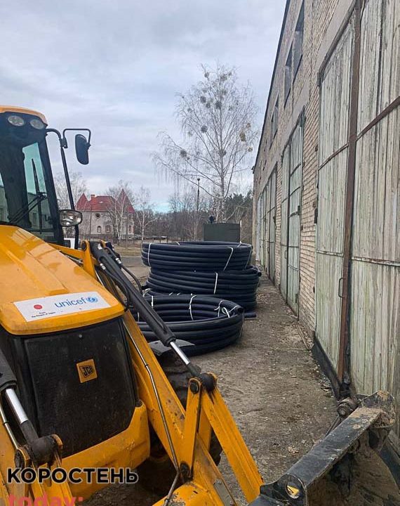 Підприємство у Малині отримало 1000 метрів сертифікованих труб завдяки співпраці з Міжнародною організацією з міграції