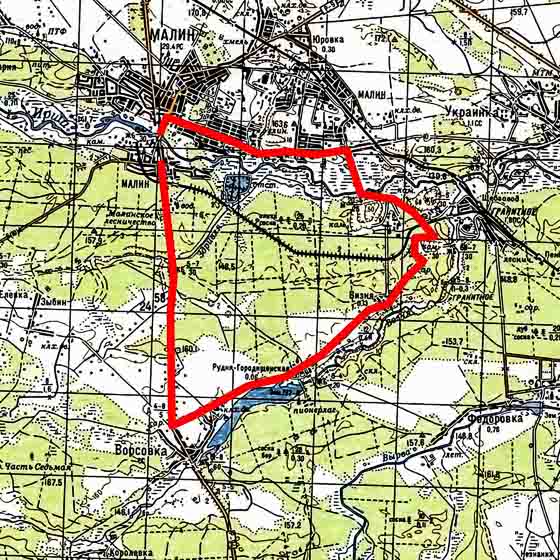 На Малинщині через підняття рівня води перекрили транспортну переправу