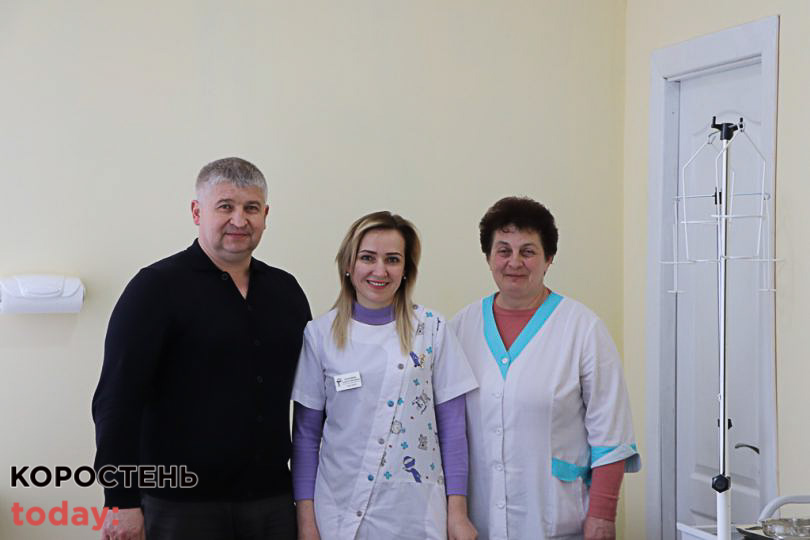 В Олевському Центрі первинної медичної допомоги запрацював кабінет денного перебування (ФОТО)