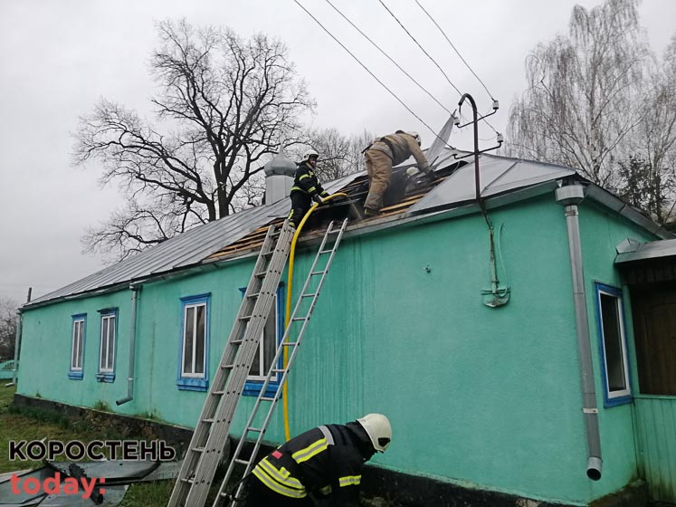 На території Овруцької громади горіла церква (ФОТО)