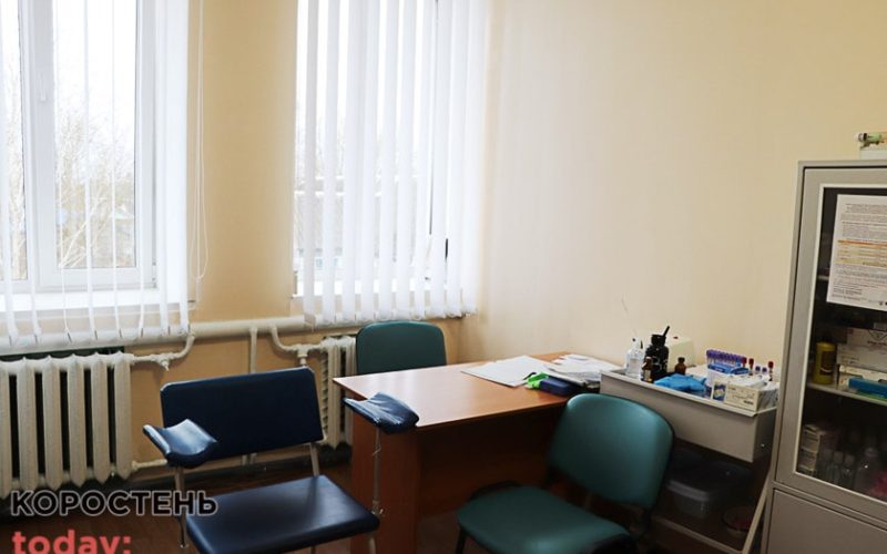 В Олевському центрі первинної медико-санітарно допомоги відремонтували маніпуляційний кабінет (ФОТО)