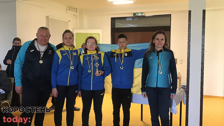 Коростенці в складі збірної області з голболу повернулись зі змагань в Німеччині з перемогами