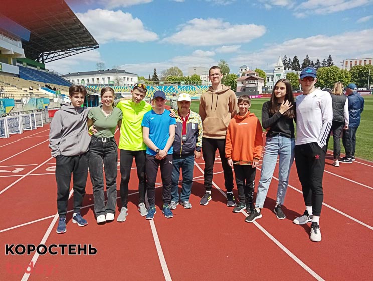 На командному чемпіонаті області з легкої атлетики коростенці вибороли призові місця