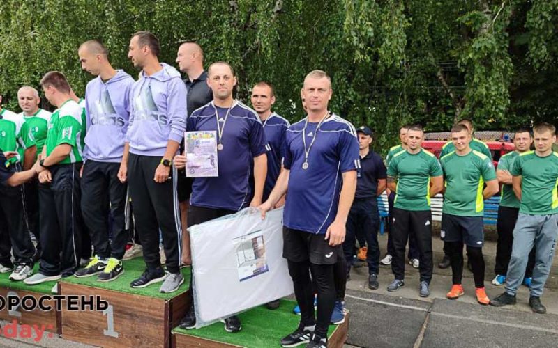 Рятувальники Овруча стали бронзовими призерами чемпіонату області з пожежно-прикладного спорту