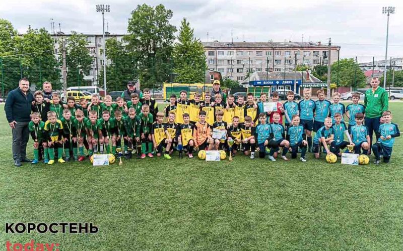 Юнаки коростенського ФК “Мал” стали бронзовими призерами чемпіонату області з футболу