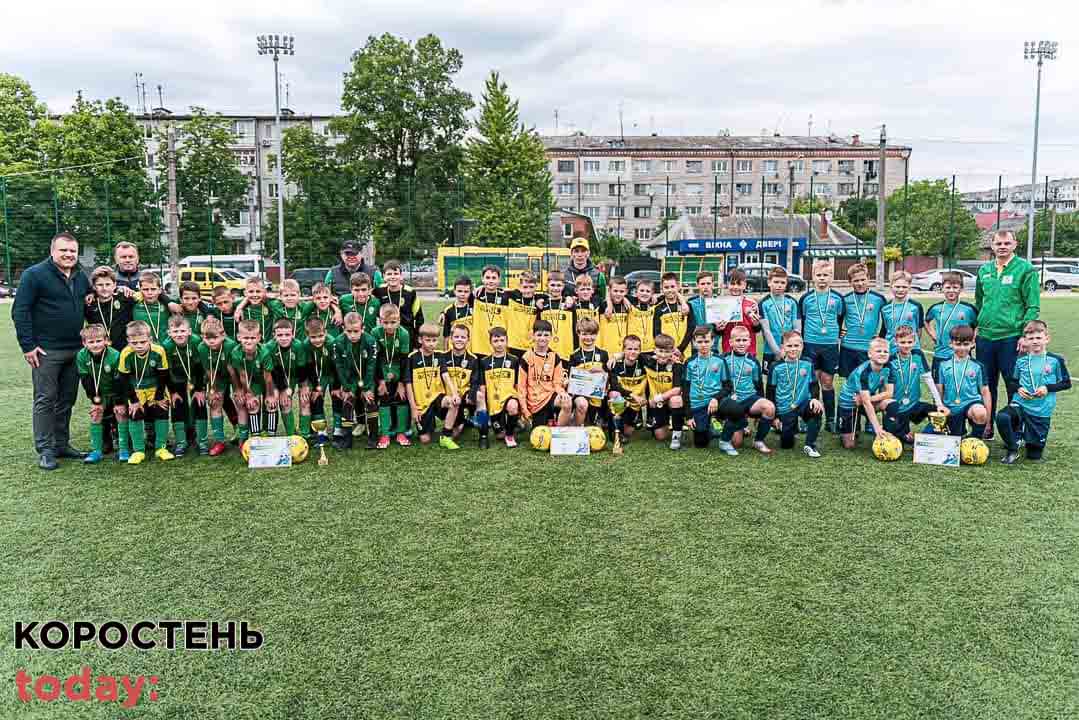 Юнаки коростенського ФК “Мал” стали бронзовими призерами чемпіонату області з футболу