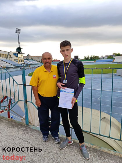 Коростенські спортсмени показали гарні результати на чемпіонаті України з легкої атлетики