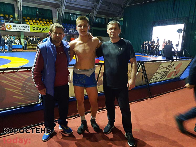 Спортсмен з Коростеня став переможцем Всеукраїнського юнацького турніру з вільної боротьби