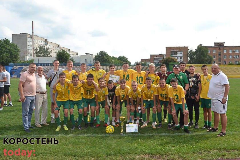 Коростенський ФК «Мал» – чемпіон області U-16