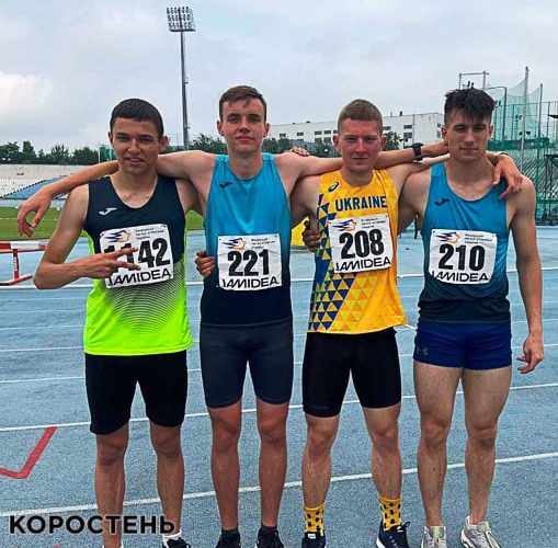 Спортсмен з Коростеня – бронзовий призер чемпіонату України з легкої атлетики