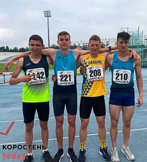 Спортсмен з Коростеня – бронзовий призер чемпіонату України з легкої атлетики