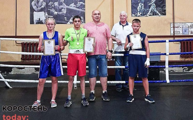 Малинські спортсмени взяли учать у матчевій зустрічі з боксу, яка відбулась в Коростені