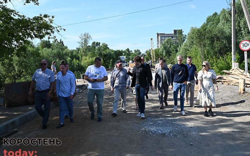 Естонія спрямувала 16 млн грн на відновлення мосту в Малині, який зруйнувала армія РФ
