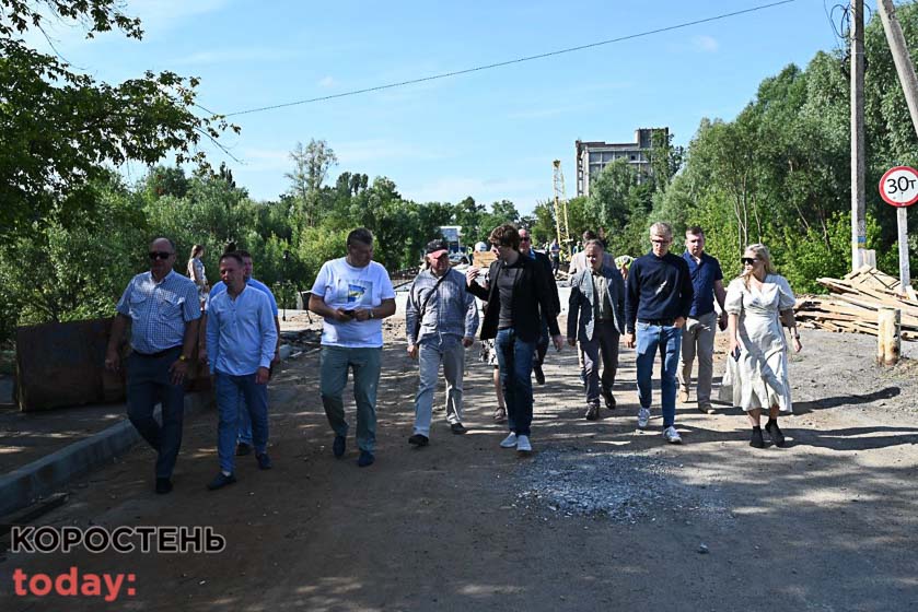 Естонія спрямувала 16 млн грн на відновлення мосту в Малині, який зруйнувала армія РФ