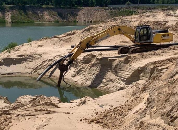 Накопали на 22 млн грн – на Житомирщині викрили повторний незаконний видобуток піску