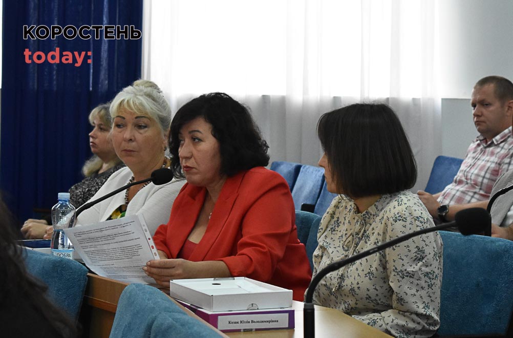У Коростені депутати збирались на термінову сесію: розглядали питання виділення коштів на укриття для ліцею №8