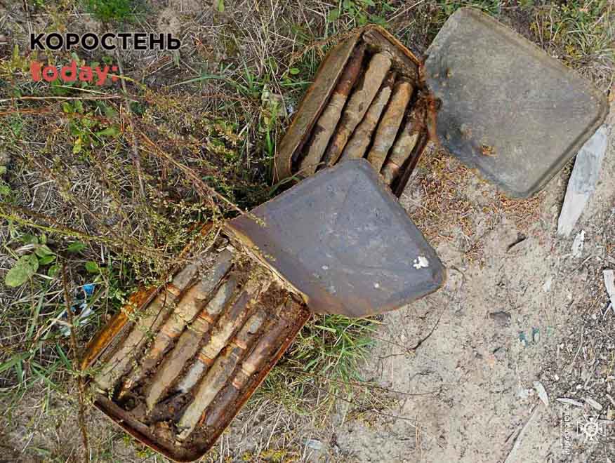 У річці біля одного з сіл Народицької громади виявили коробки з сучасними боєприпасами