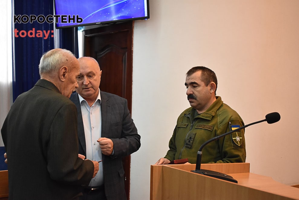 У Коростені рідним вручили посмертні ордени військових