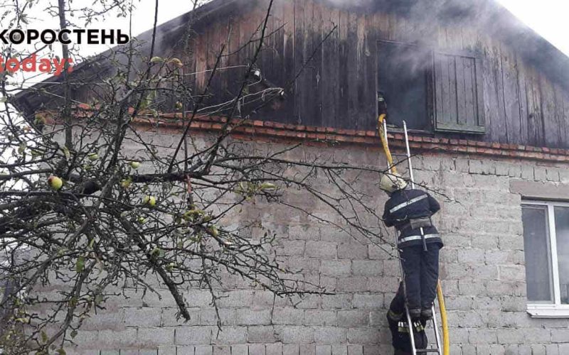 У Малині під час гасіння пожежі рятувальники виявили на кухні тіло жінки