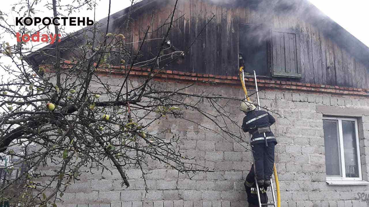 У Малині під час гасіння пожежі рятувальники виявили на кухні тіло жінки