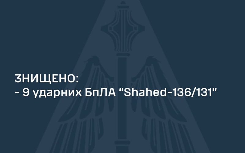 Атака шахедами: ППО працювала на Житомирщині