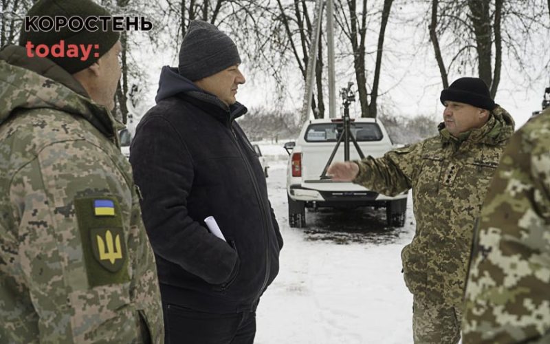 Керівник Житомирської ОВА перевірив, як проходить оснащення одного з новостворених підрозділів ППО