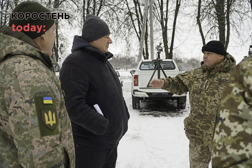 Керівник Житомирської ОВА перевірив, як проходить оснащення одного з новостворених підрозділів ППО