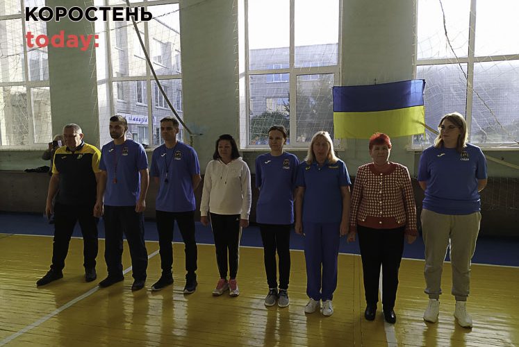 Коростенська команда стала срібним призером чемпіонату Київської області з голболу
