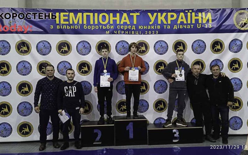 Двоє коростенців стали срібними призерами Чемпіонату України з вільної боротьби