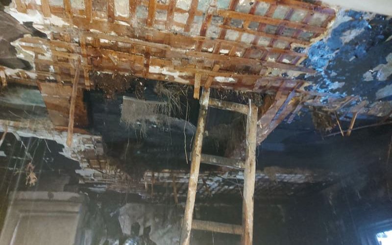 У селі Лугинської громади горів приватний житловий будинок