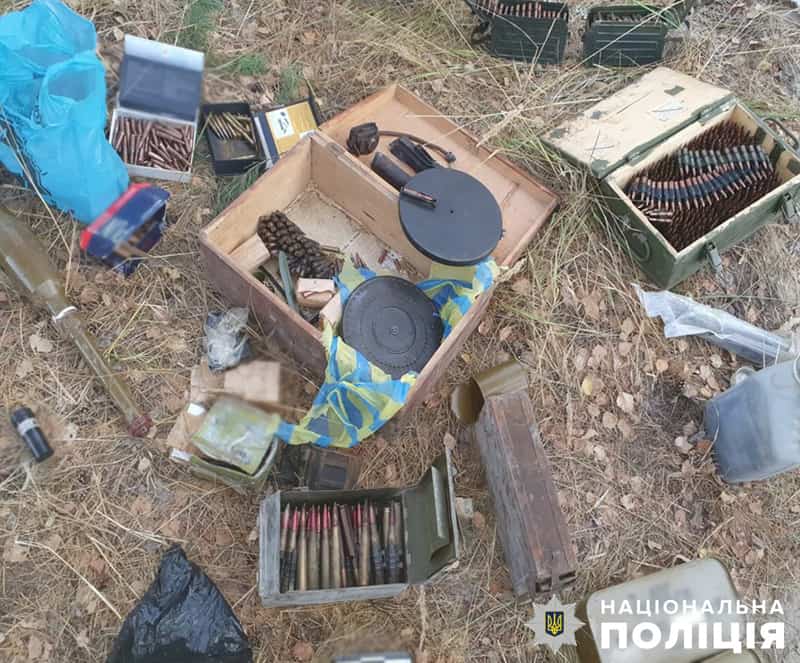 На Житомирщині минулоріч поліцейські вилучили понад 300 гранат та майже 40 тисяч набоїв