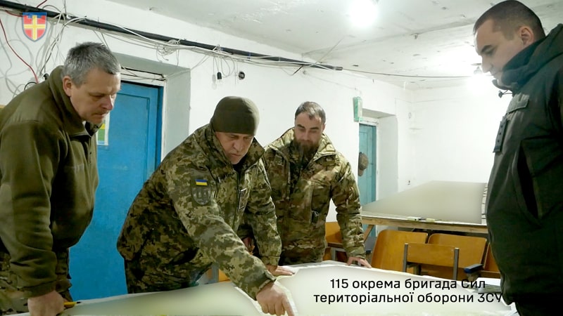 Начальник ТрО “Північ” оцінив умови служби житомирської 115-ї бригади