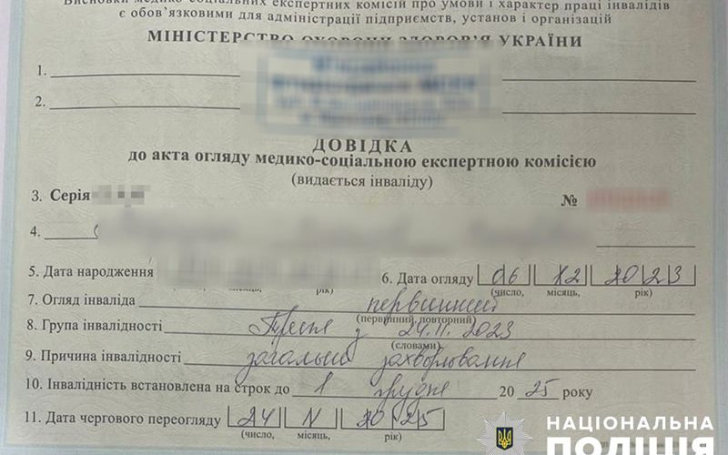 На Житомирщині судитимуть лікаря, який за гонорар «діагностував» захворювання призовникам