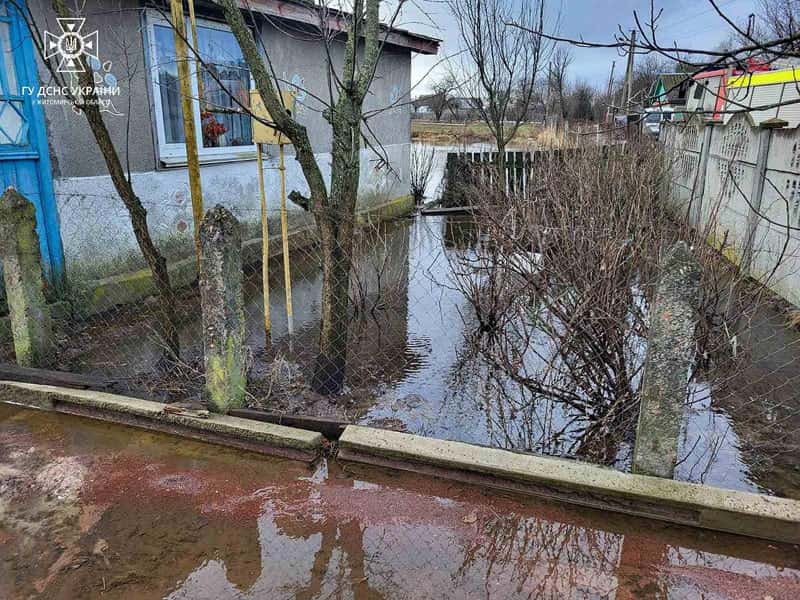 У селі Овруцької громади підтопило будинок та город: рятувальники відкачували воду