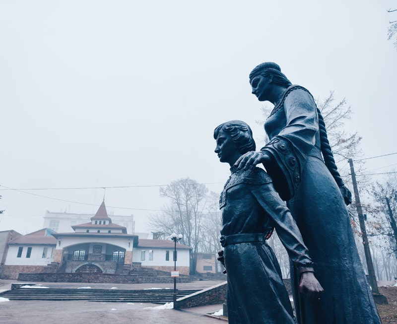Туманний коростенський парк. ФОТОрепортаж