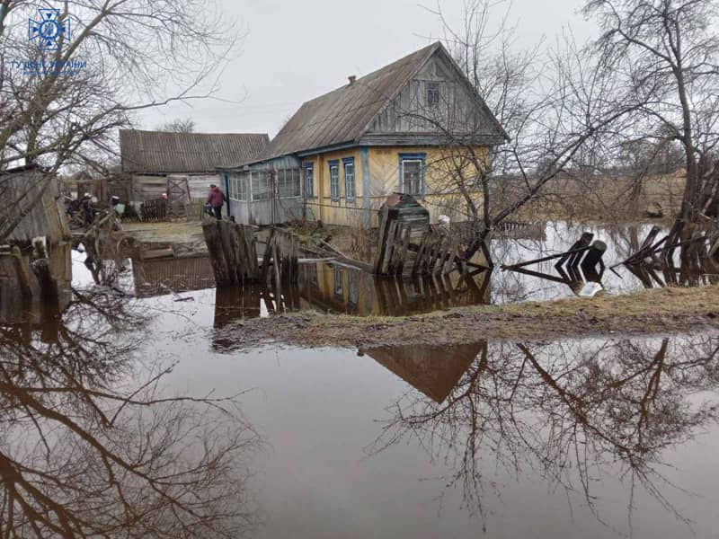 У Коростені рятувальники відкачували воду з підвалів, а на Олевщині – біля приватного будинку
