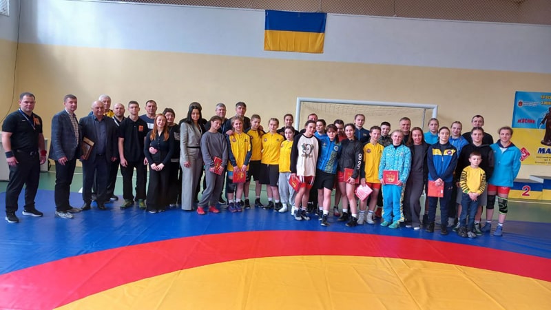 У Коростені відбулося відкриття турніру з вільної боротьби серед юніорок U-20 “Малуша”