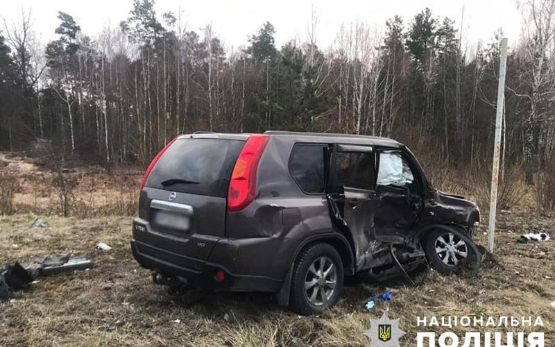 Біля Олевська зіштовхнулись три автівки: один з водіїв був п’яним