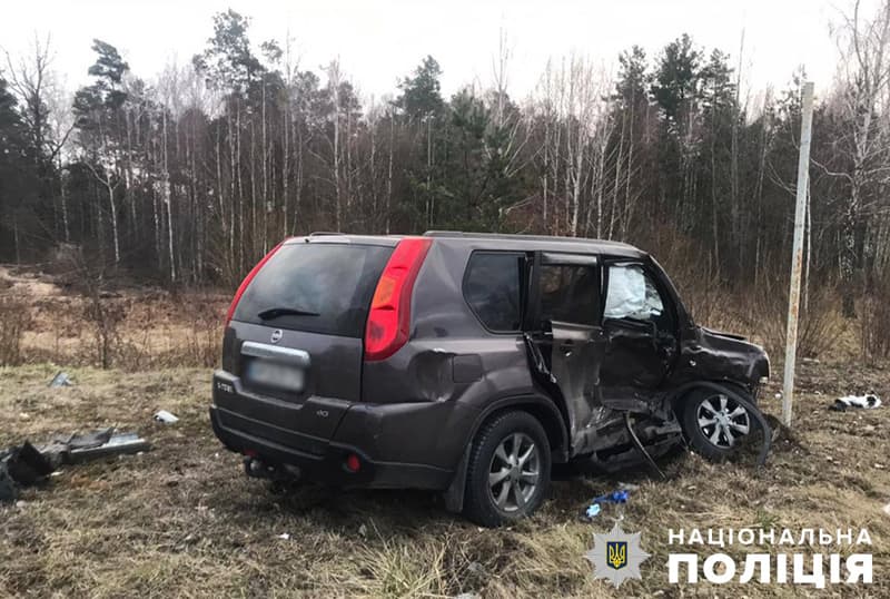 Біля Олевська зіштовхнулись три автівки: один з водіїв був п’яним