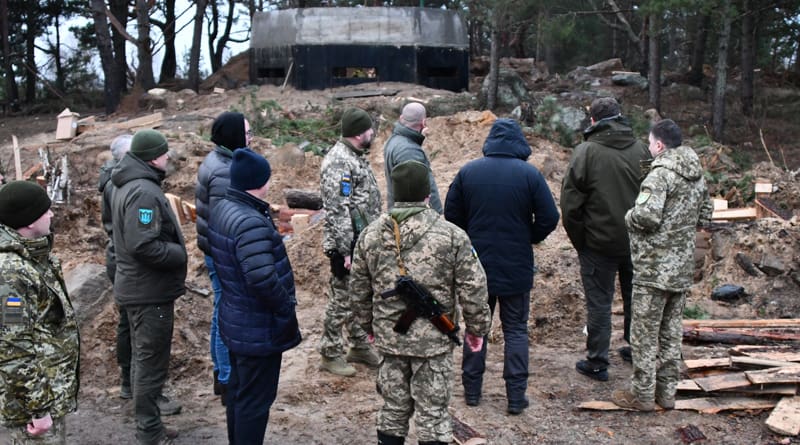 На кордоні з білоруссю в Житомирській області удосконалюють лінію захисту