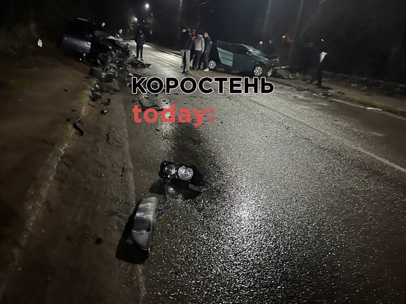 У Коростені п’яний лейтенант поліції спричинив ДТП, є потерпілі