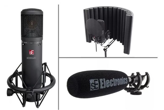 Популярні мікрофони sE electronics – які моделі представлені на ринку, для чого підходять?