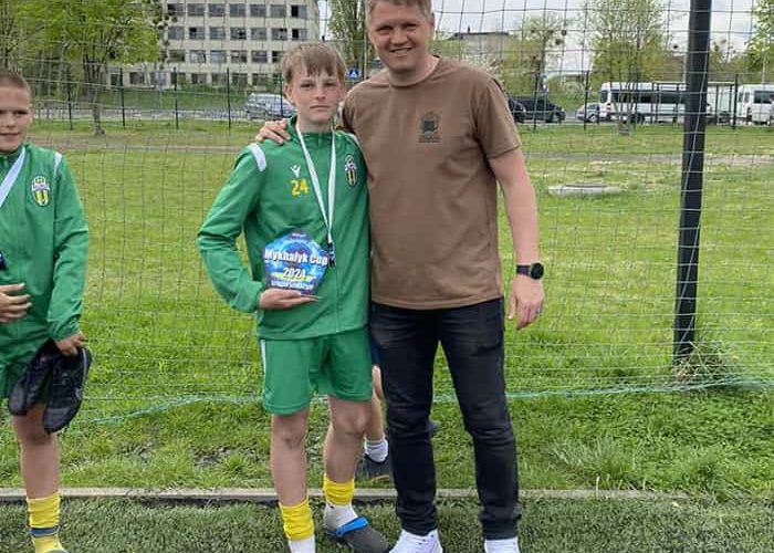 На Всеукраїнському турнірі “Silver League – Mykhalyk Cup 2024” юні коростенські футболісти вибороли бронзу