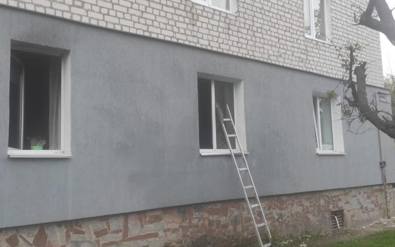 В Овручі горіла квартира у п’ятиповерхівці