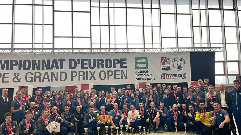Військовий із Житомирщини став чемпіоном Європи з гирьового спорту