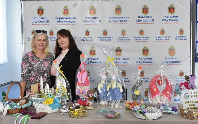 У Коростені напередодні Великодня організували виставку-ярмарок