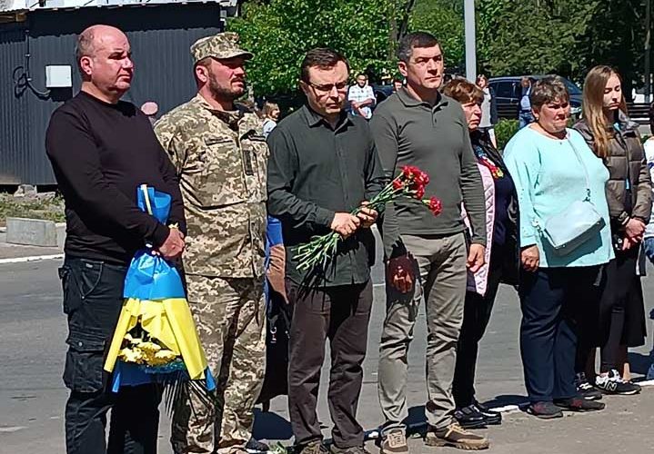 У Чоповичах відкрили Алею Героїв