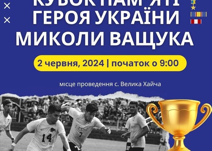 У селі Овруцької громади відбувається футбольний кубок пам’яті Миколи Ващука