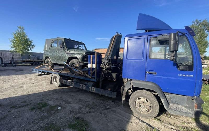 Олевська громада змогла придбати ще один автомобіль для захисників на Куп’янському напрямку